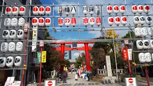 富岡八幡宮の鳥居