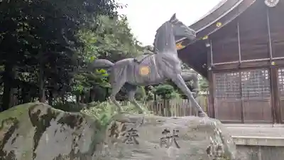 富山縣護國神社の像