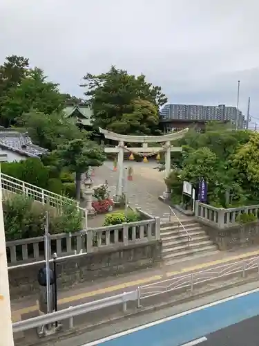 第六天神社の鳥居