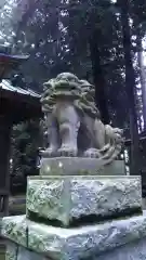 小原神社の狛犬