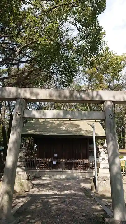 神明社(桜神明社)の鳥居