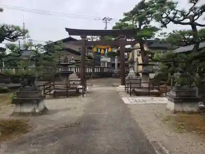 熊野神社の鳥居