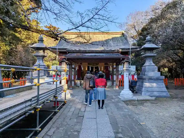 息栖神社の本殿