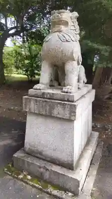 宮城縣護國神社の狛犬