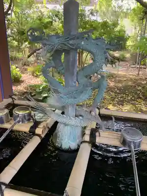 善導寺の手水舎