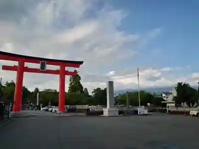 富士山本宮浅間大社の鳥居