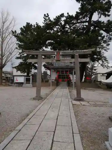 稲荷神社の鳥居