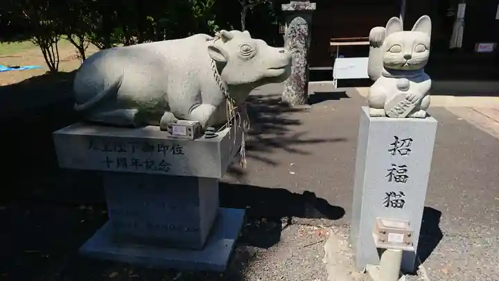 国片主神社の狛犬
