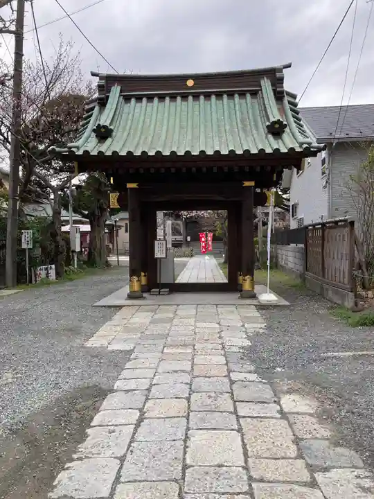 妙隆寺の山門・神門