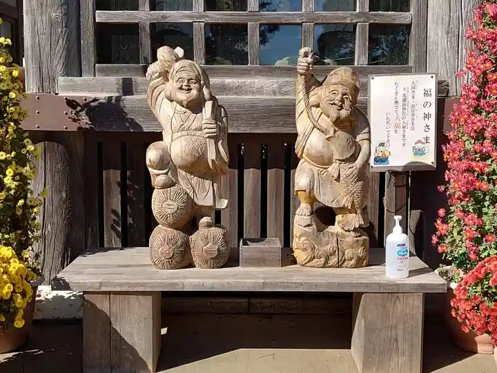 大洗磯前神社の像