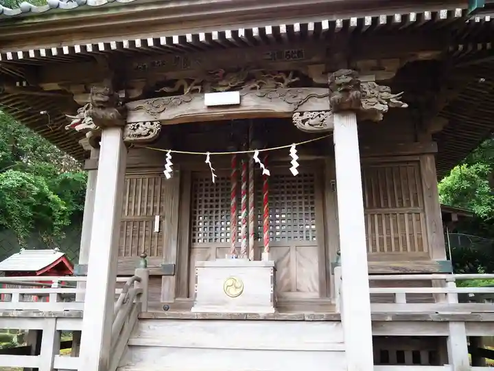 諏訪神社の本殿・本堂