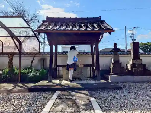 妙経寺の手水舎