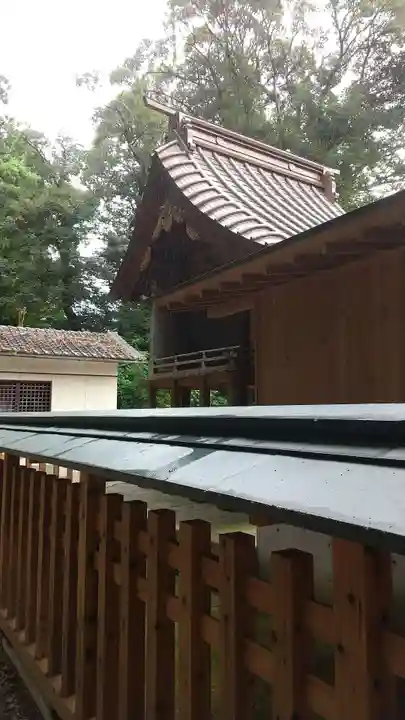 植田八幡神社の本殿・本堂