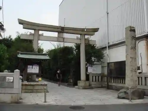 六郷神社の鳥居