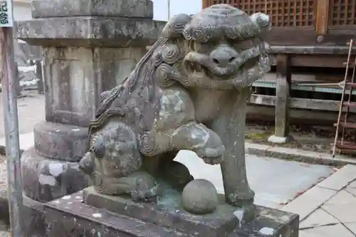 安達太良神社の狛犬