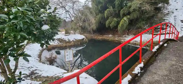 坪沼八幡神社の周辺