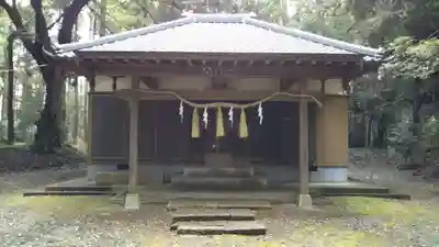 柏田神社の本殿・本堂