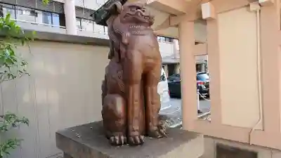 坐摩神社の狛犬