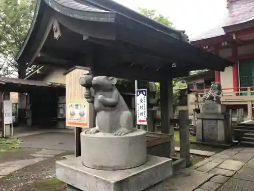 戸部杉山神社の狛犬