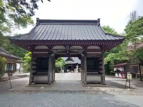 冨士御室浅間神社の山門・神門