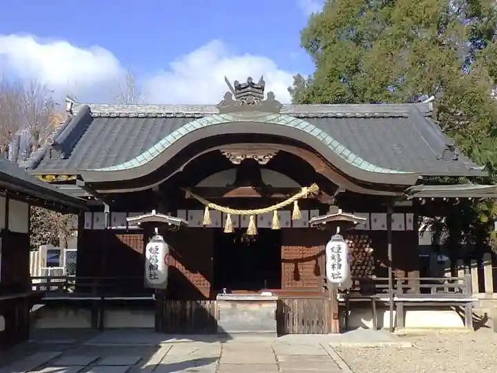 姫嶋神社の本殿・本堂