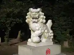 山本浅間神社の狛犬