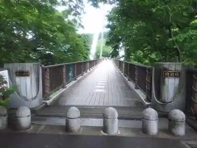 大間々神明宮の周辺