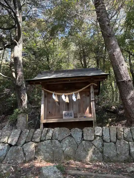 鮎原剱神社奥社の本殿・本堂