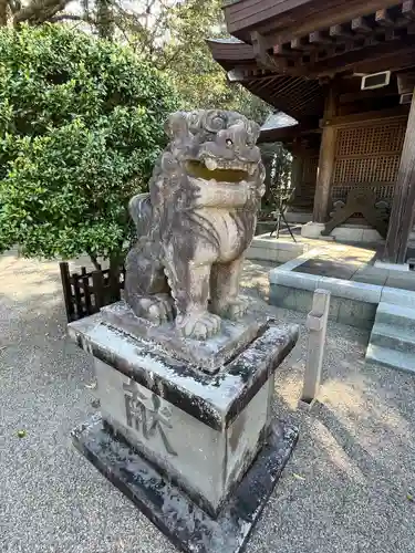 小戸神社の狛犬