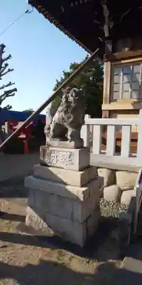 大日孁社（北方町）の狛犬