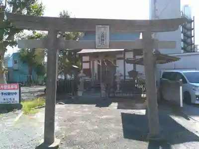 公郷神社の鳥居
