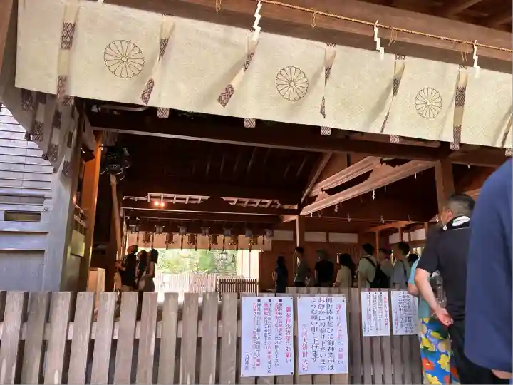 天河大辨財天社の本殿・本堂