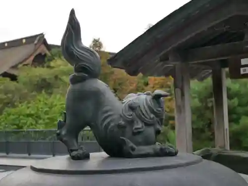 善光寺の狛犬