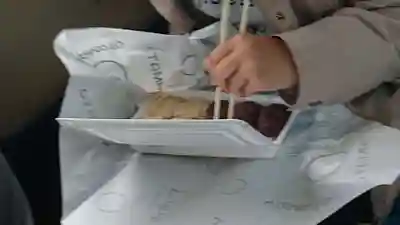 羽黒神社の食事