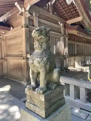 彌彦神社の狛犬