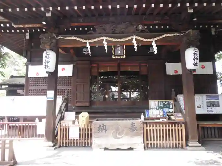 七社神社の本殿・本堂