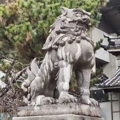 住吉神社(入水神社)の狛犬