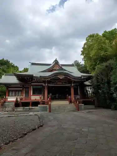 武蔵野八幡宮の本殿