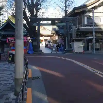 湯島天満宮の鳥居