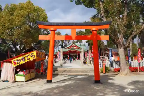 豊中稲荷神社の鳥居