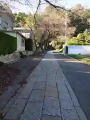 稲田神社の庭園