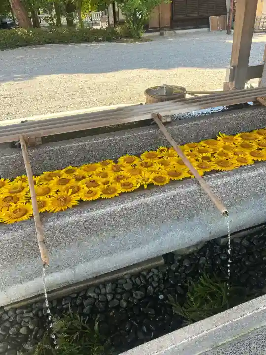 射水神社の手水舎