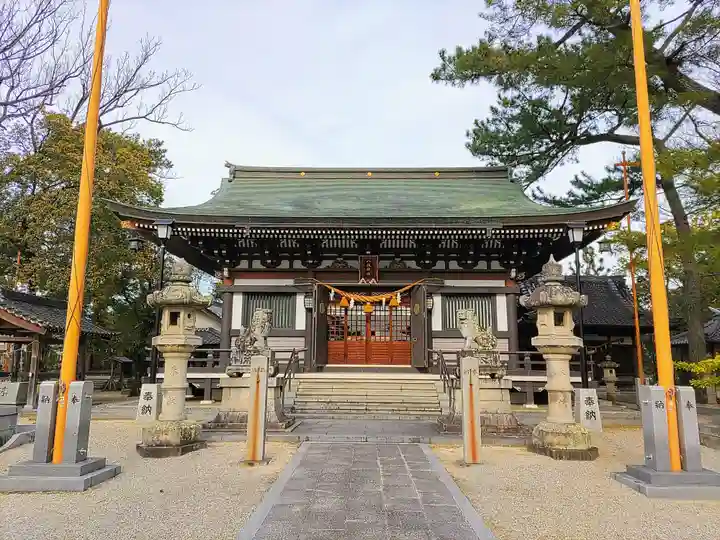 和泉八劔神社の本殿・本堂