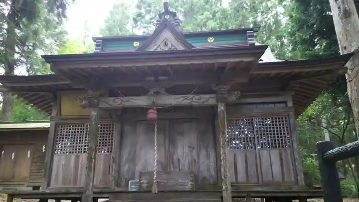 金砂神社の本殿・本堂