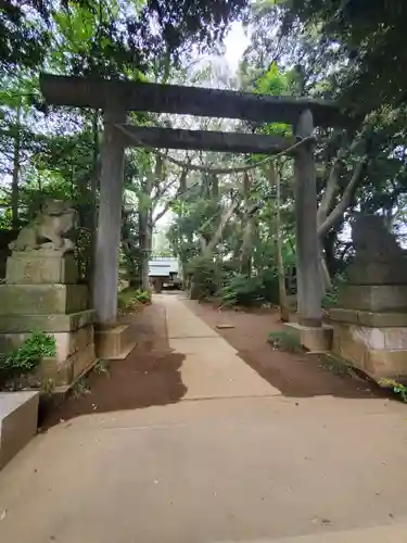 八王子神社の鳥居