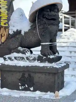 札幌諏訪神社の狛犬
