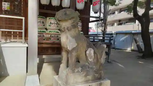 澪標住吉神社の狛犬