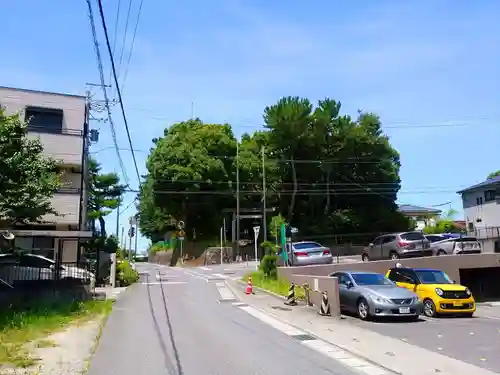 山祇社（石亀土山祇社）の周辺