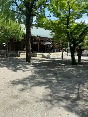 菊池神社の本殿・本堂