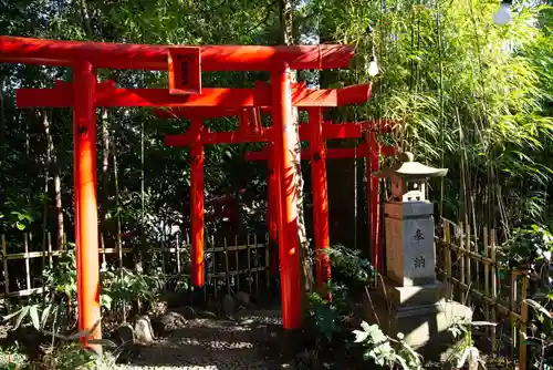 白笹稲荷神社の鳥居